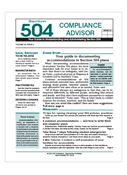 Section 504 Compliance Advisor