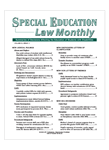Special Education Law Monthly - Emailed PDF