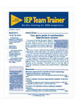 IEP Team Trainer - Emailed PDF