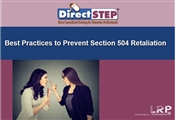 Best Practices to Prevent Section 504 Retaliation