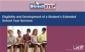 Eligibility and Development of a Studentâ€™s Extended School Year Services