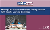 Meeting IDEA Requirements When Serving Students With Specific Learning Disabilities