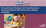 Research-Based Strategies for Paraprofessionals Educating Students With Intellectual or Multiple Disabilities